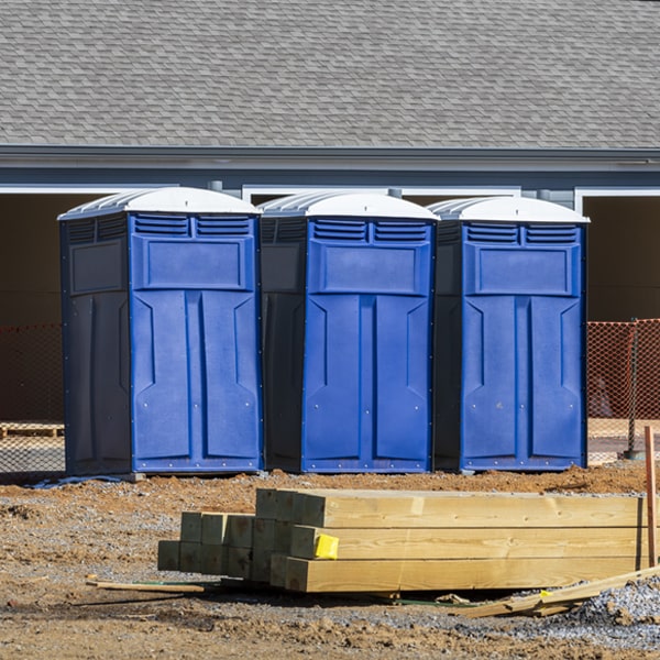 do you offer hand sanitizer dispensers inside the portable toilets in Jay